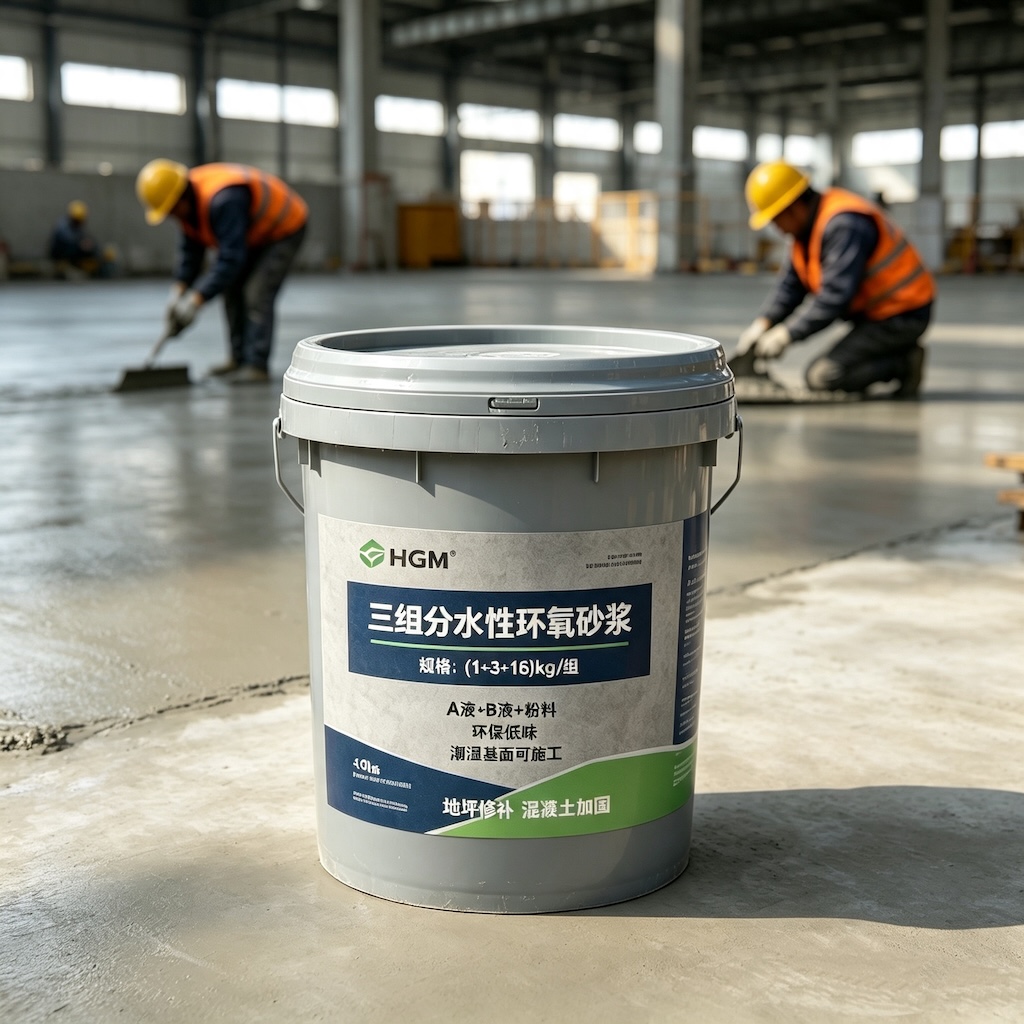 绿春三组份水性环氧砂浆